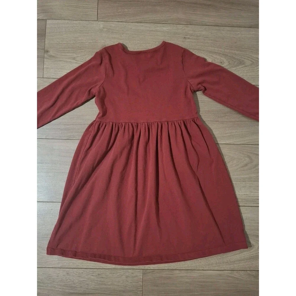 Hanna Andersson Girls Long Sleeve Cat Character Dress Size 140 Girls 10